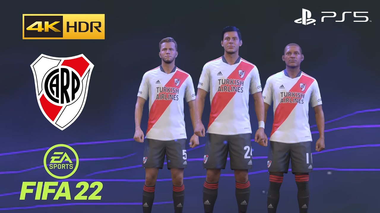 FIFA 22 PS5 - River Plate - Game Faces - 4K 60FPS HDR Gameplay