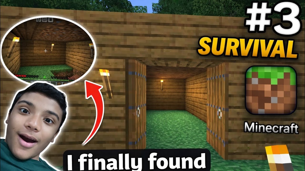 I finally found my house in Minecraft #3 || Middle Gamerz #video#minecraft#3#minecraftsurvival 