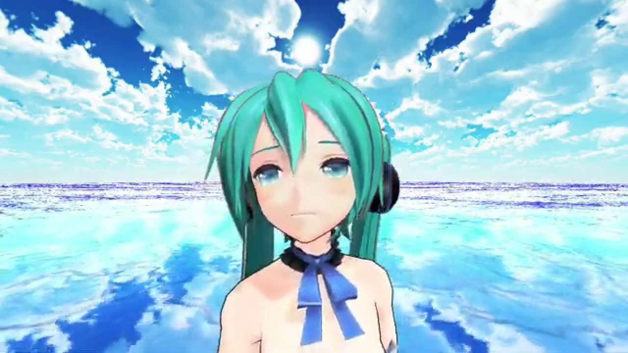 【MMD VR180 4K】初音ミク Glow【YYB Hatsune Miku】