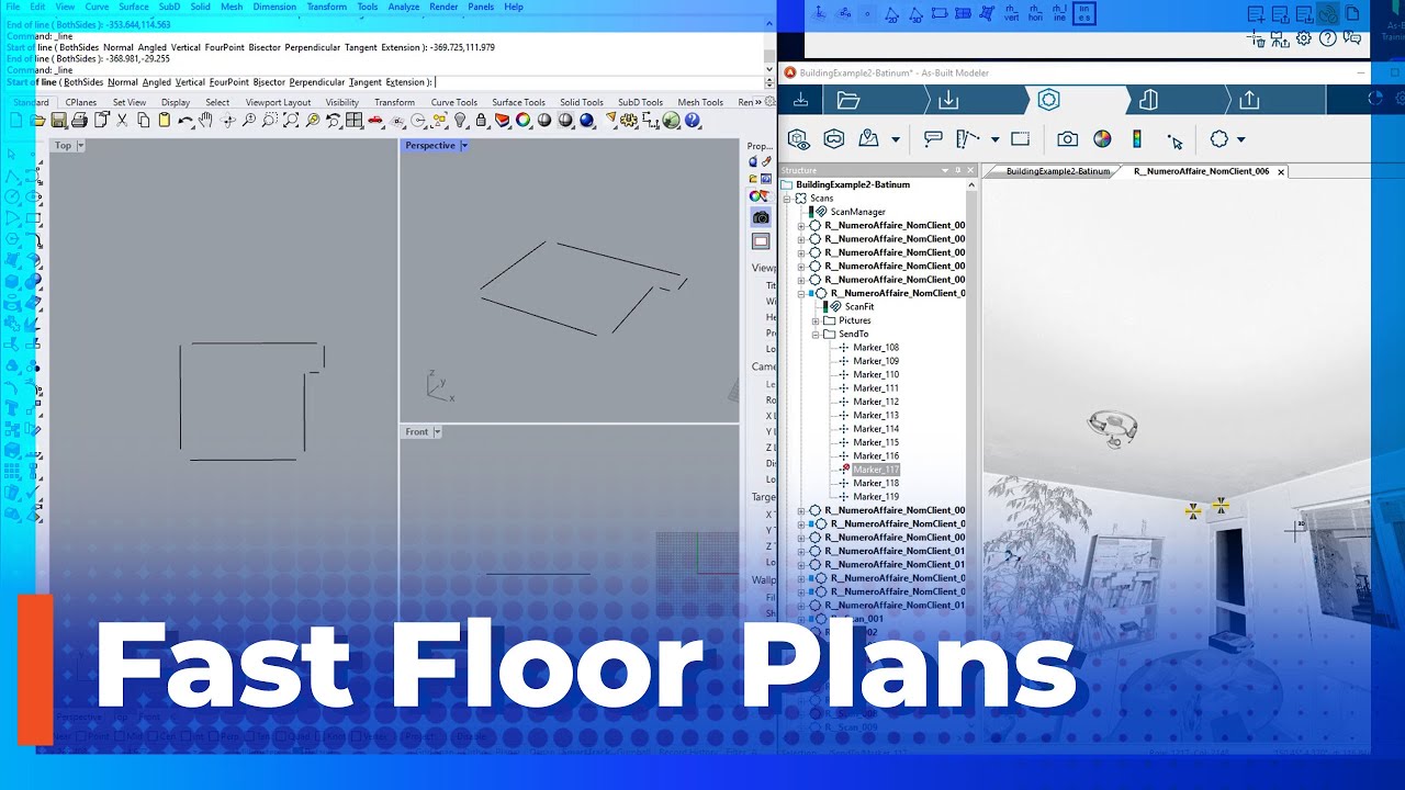 Build Floor Plans Faster with FARO As-Built&trade; and Rhino 3D
