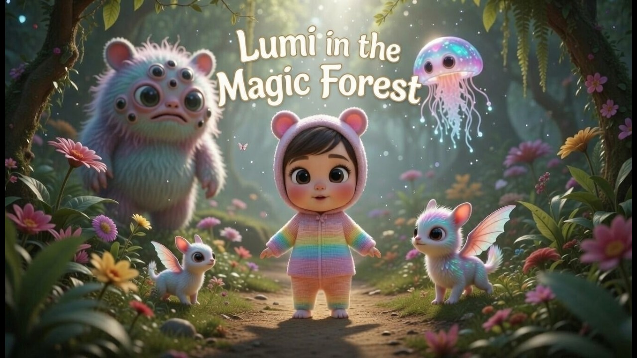 Lumi’s Magical Forest Adventure 🌿 Dancing with Fantasy Friends | Kids Cartoon