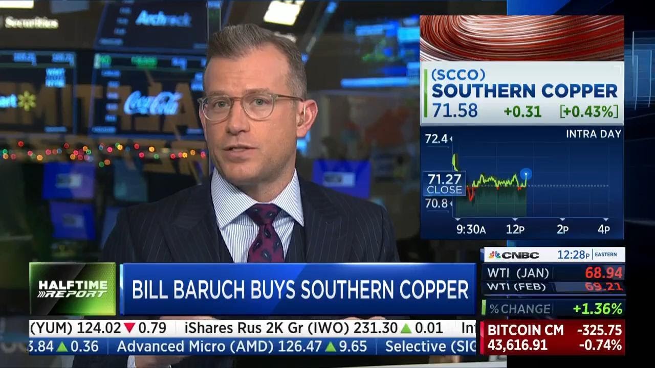 China Copper Demand Is Returning With Imports Picking Up. Bill Baruch On Southern Copper