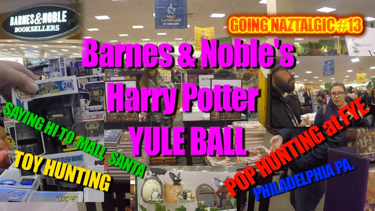Shopping at Barnes & Noble Harry Potter Yule Ball event