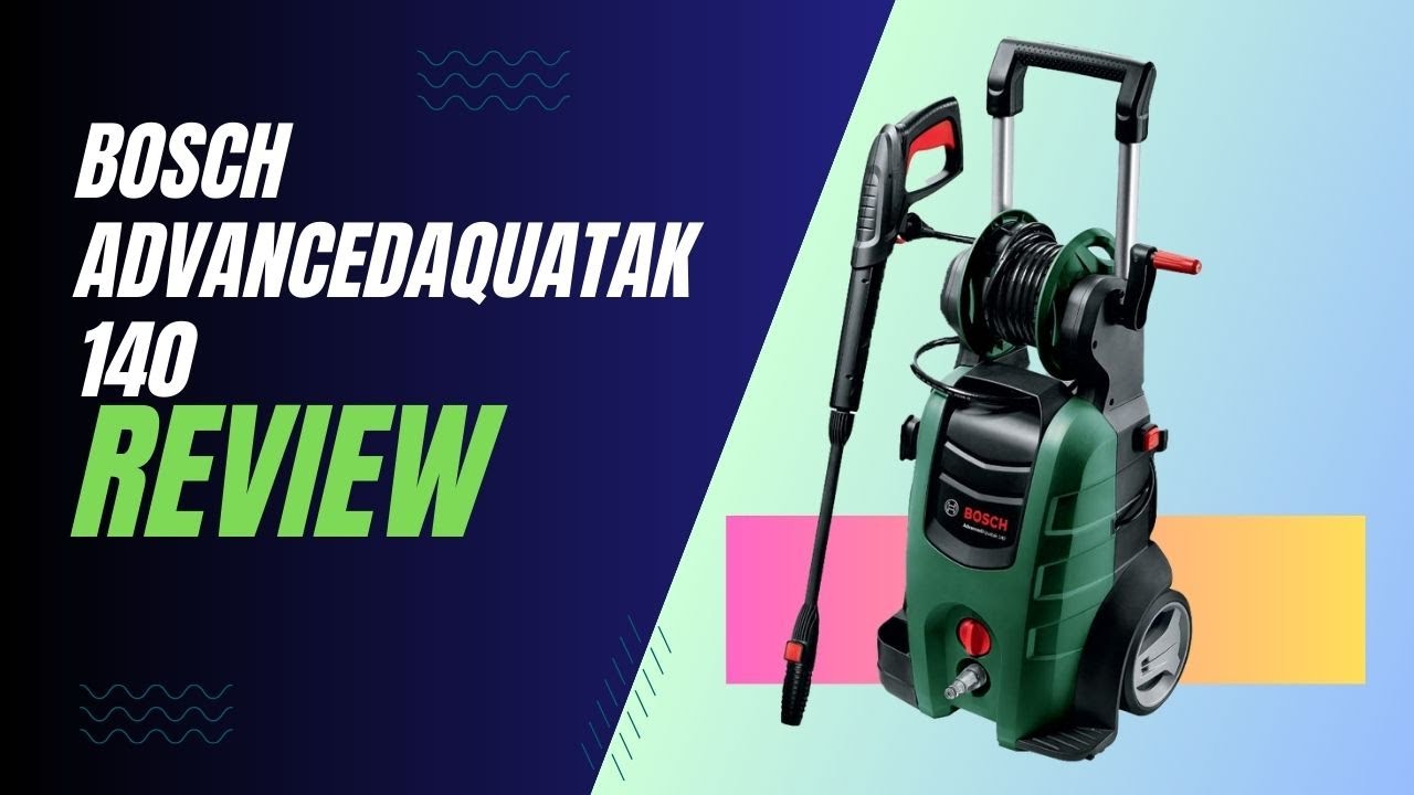 Обзор Bosch AdvancedAquatak 140 — мощная и удобная для хранения мойка высокого давления