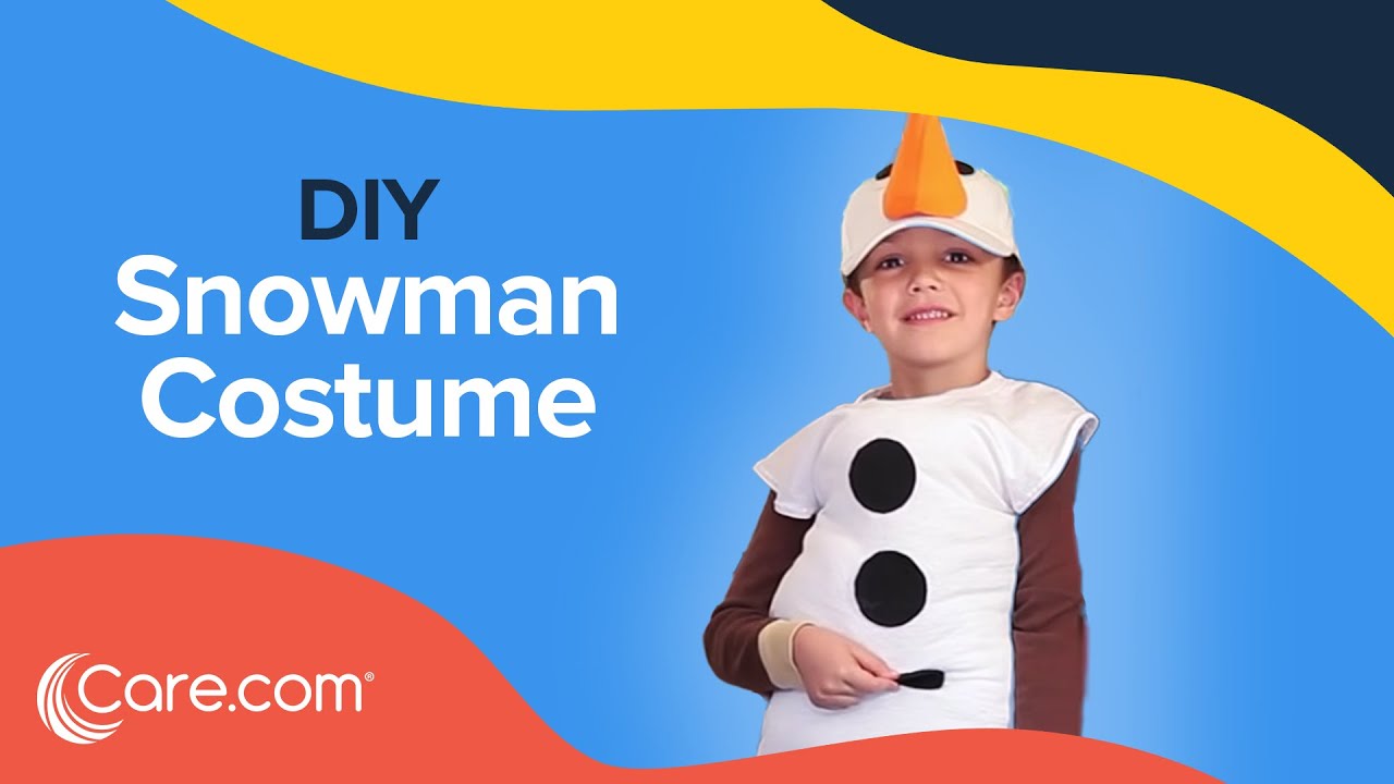 How to Make a Snowman Costume - Easy DIY Halloween | Care.com