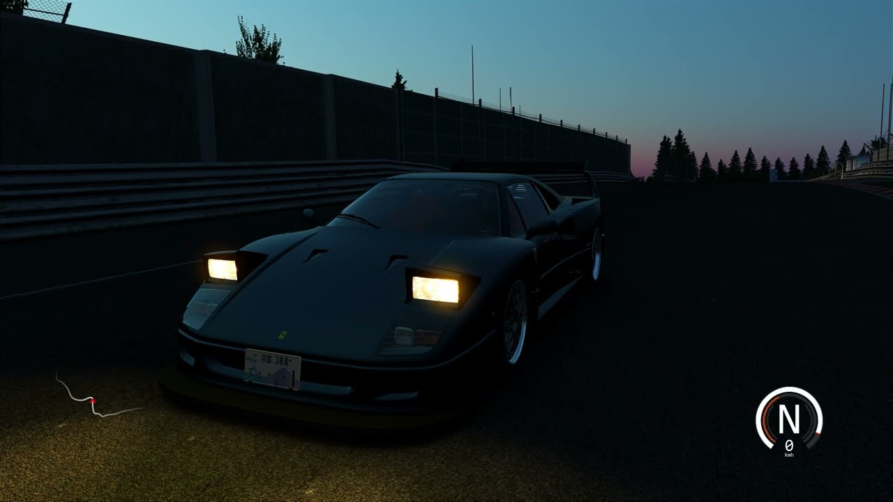 Ferarri F40 Custom | Nurburgring | Assetto Corsa - 1440p