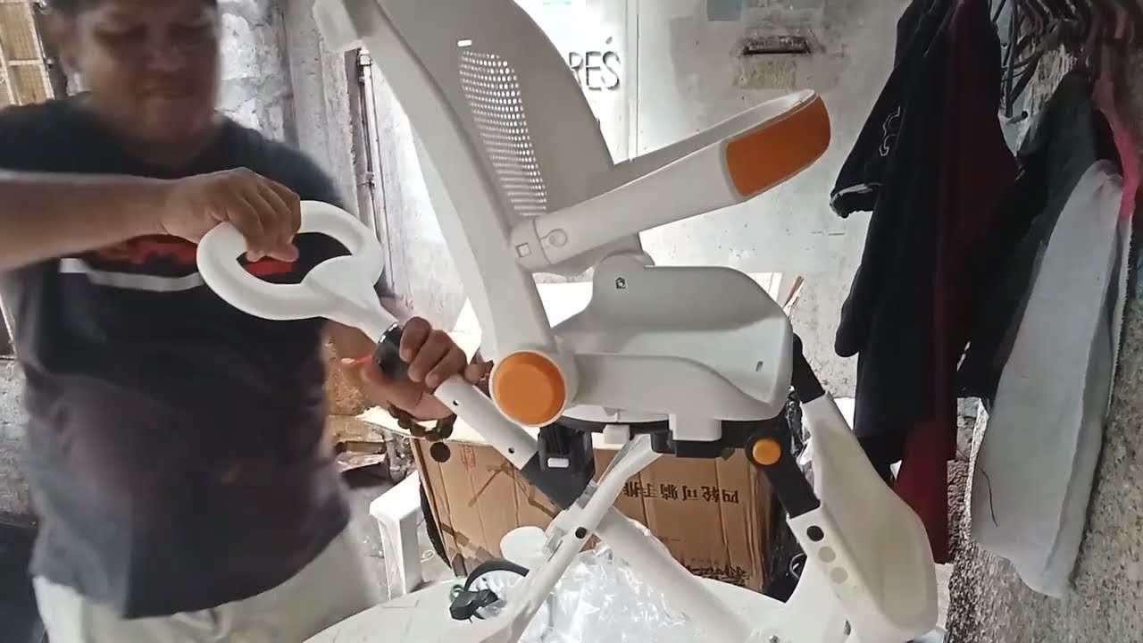 UNBOXING AND ASSEMBLE 360 ROTATING LIGHT WEIGHT STROLLER l Sheryll Frays