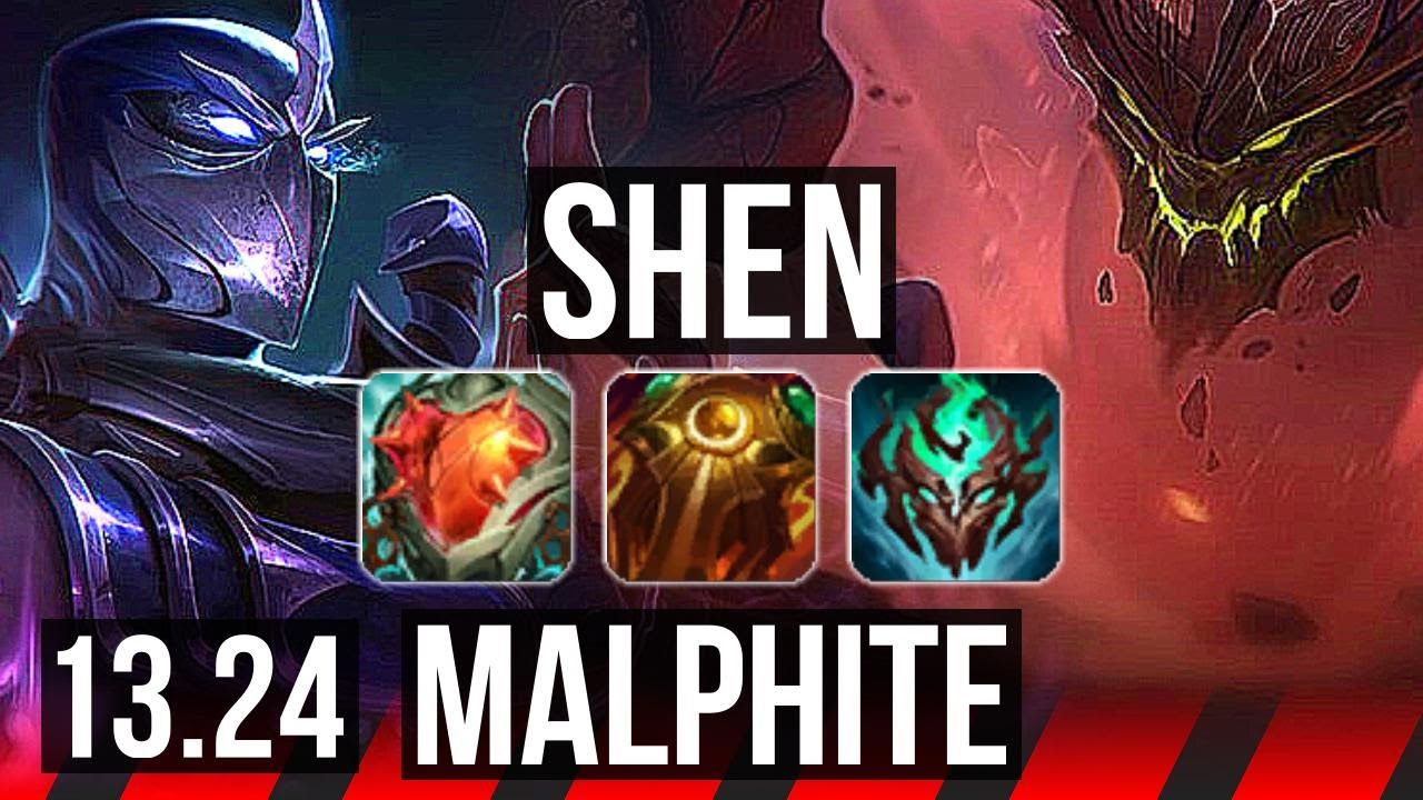 SHEN vs MALPH (TOP) | Rank 2 Shen, 6/3/13, 300+ games | TR Challenger | 13.24