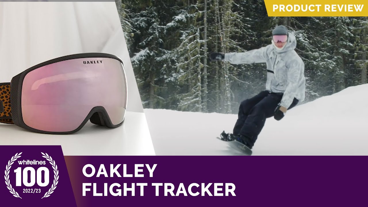 Обзор очков для сноуборда Oakley Flight Tracker 2023