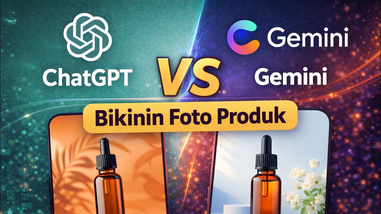 ChatGPT vs Gemini: Mana yang Lebih Bagus untuk Bikin Foto Produk?