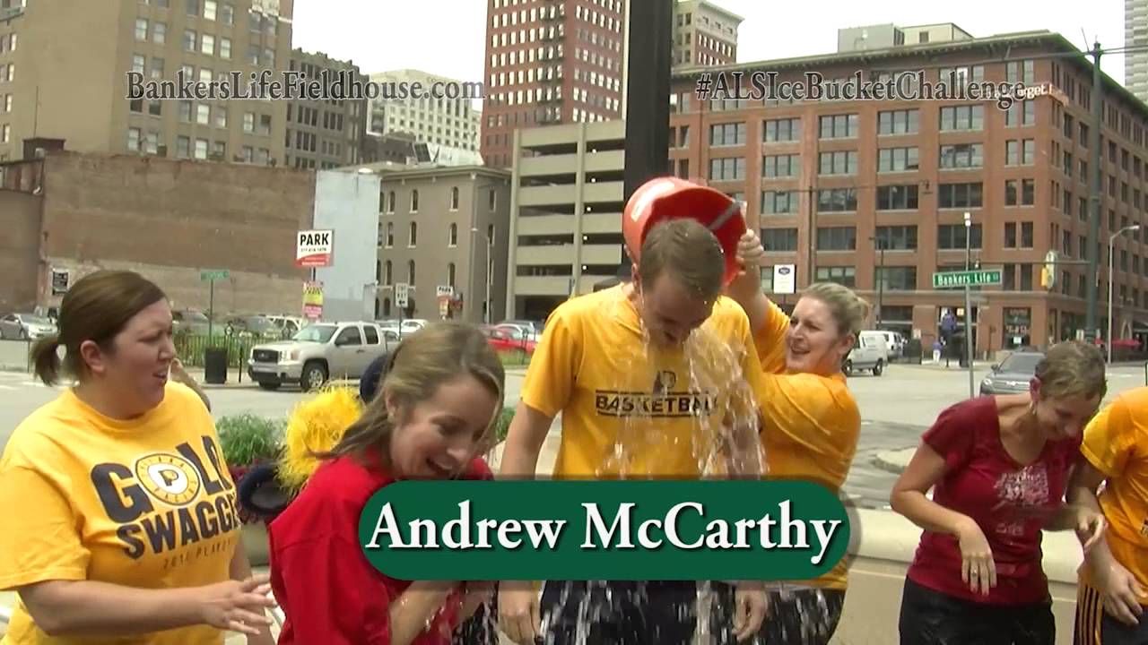 Bankers Life Fieldhouse Takes the #ALSIceBucketChallenge