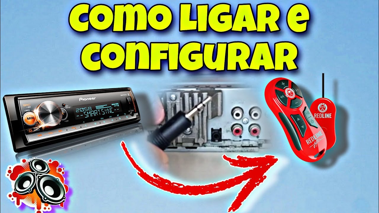 COMO LIGAR E CONFIGURAR CONTROLE JFA REDLINE NO PIONEER (SAÍDA 