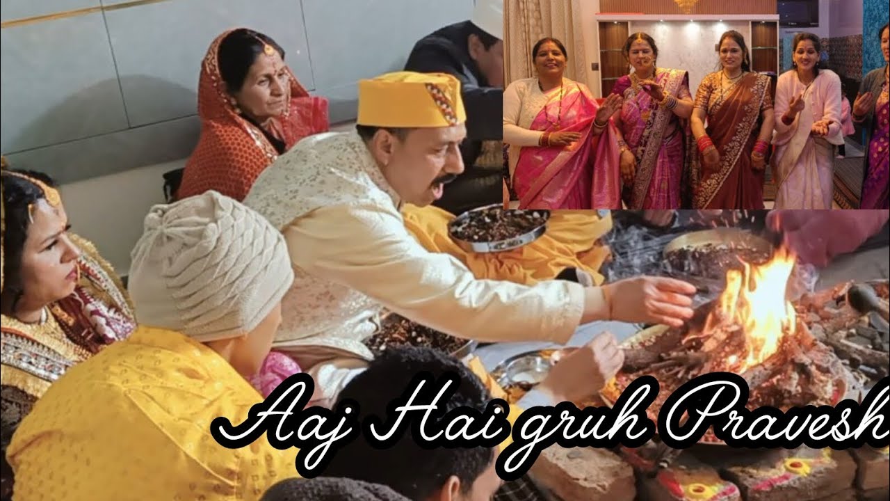 Hamne kiya Griha Praves ,🏠mai khub dance,❤