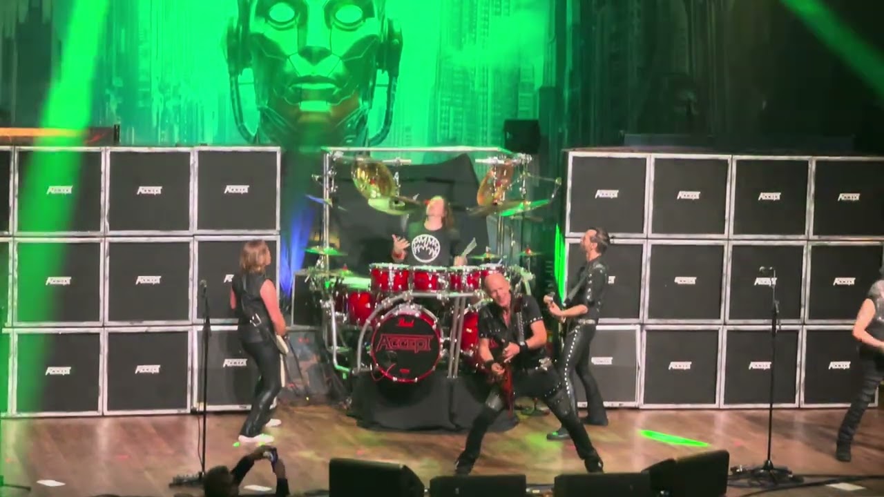 Accept performing Pandemic at House of Blues in Anaheim, Ca on 12/18/25