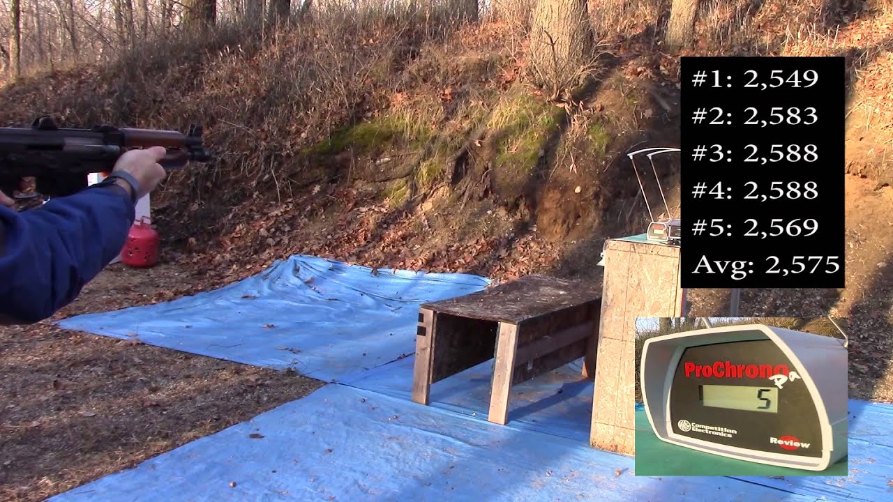 5.56x45mm, 55gr FMJ, Lake City Surplus (XM193), Velocity Tests