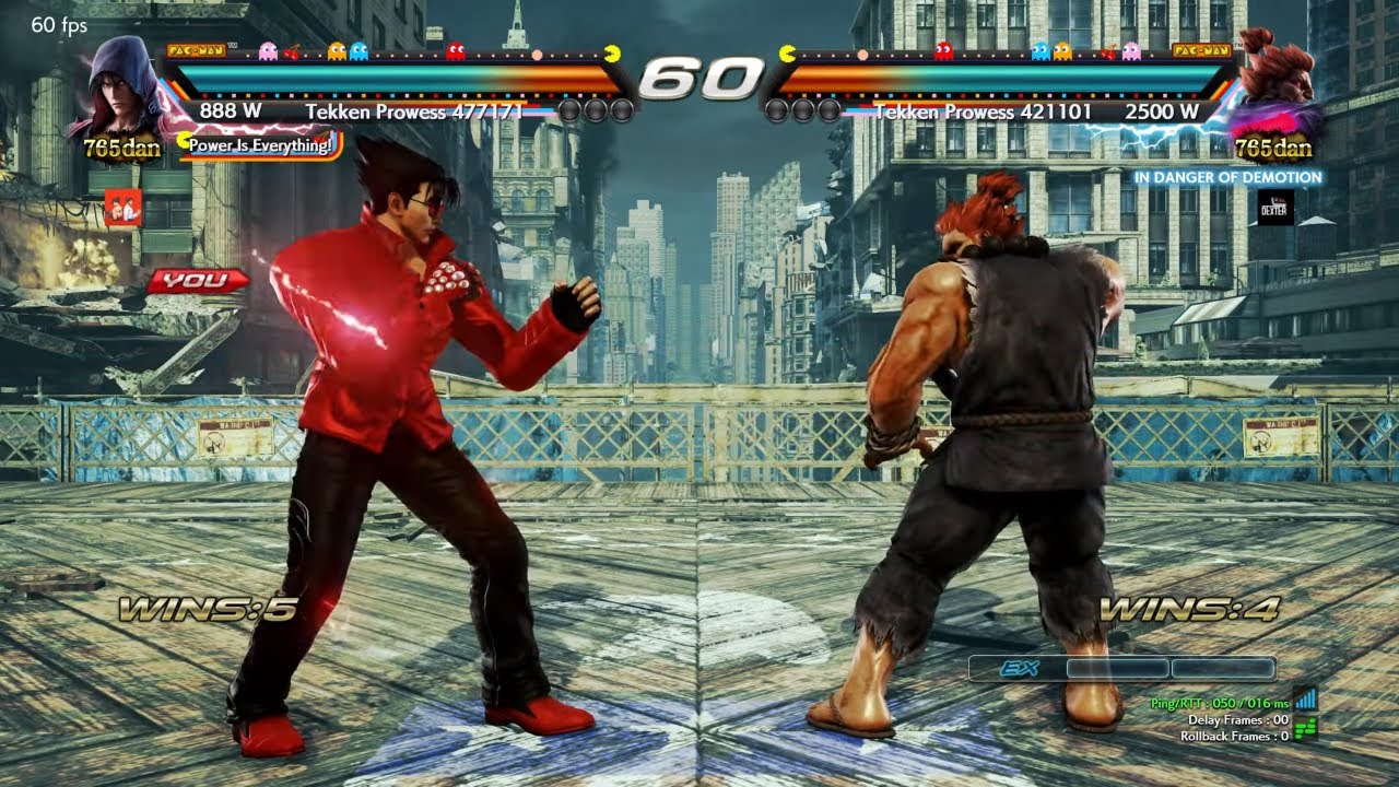 Tekken 7 Crazy Match | Devilster Jin Fights Dexter's Insane AKuma!