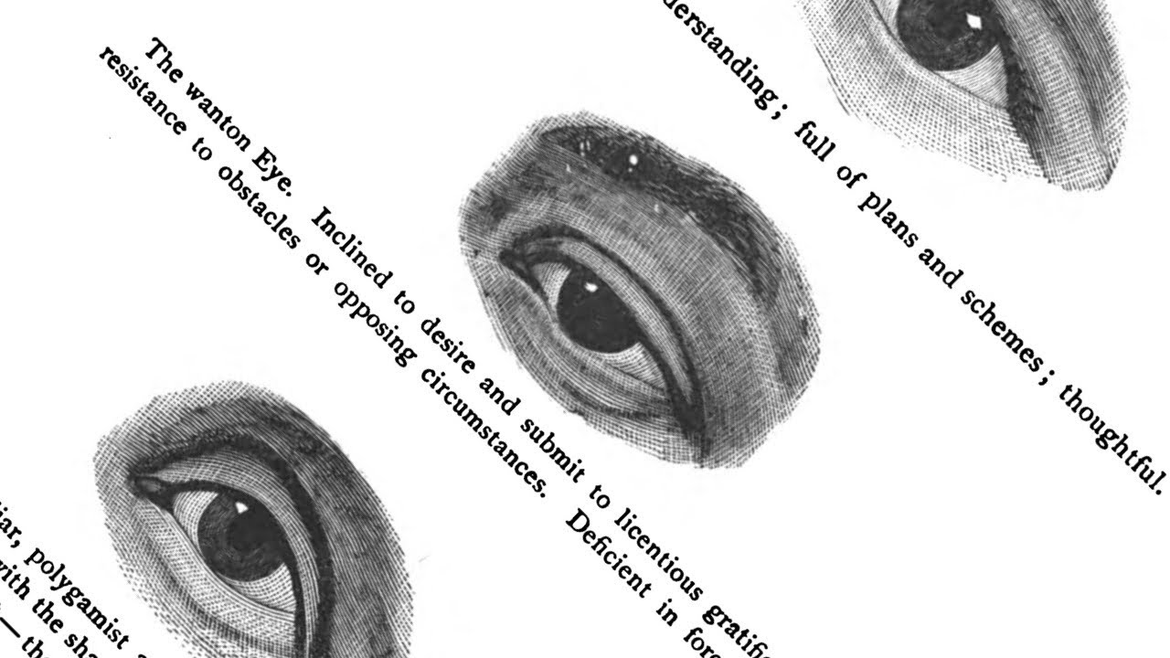 How to read eyes of a person? Illustrated Physiognomy - A. E. Willis