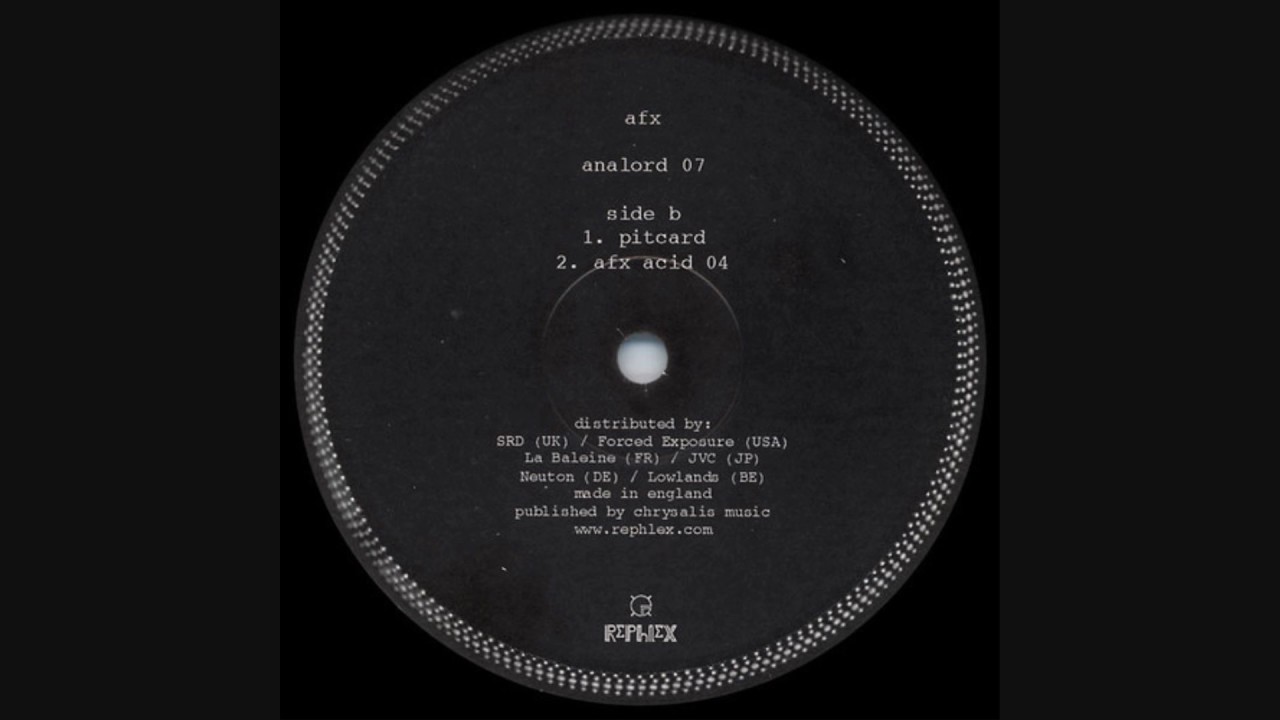 afx ( Aphex Twin ) - lisbon acid unedited original live mix