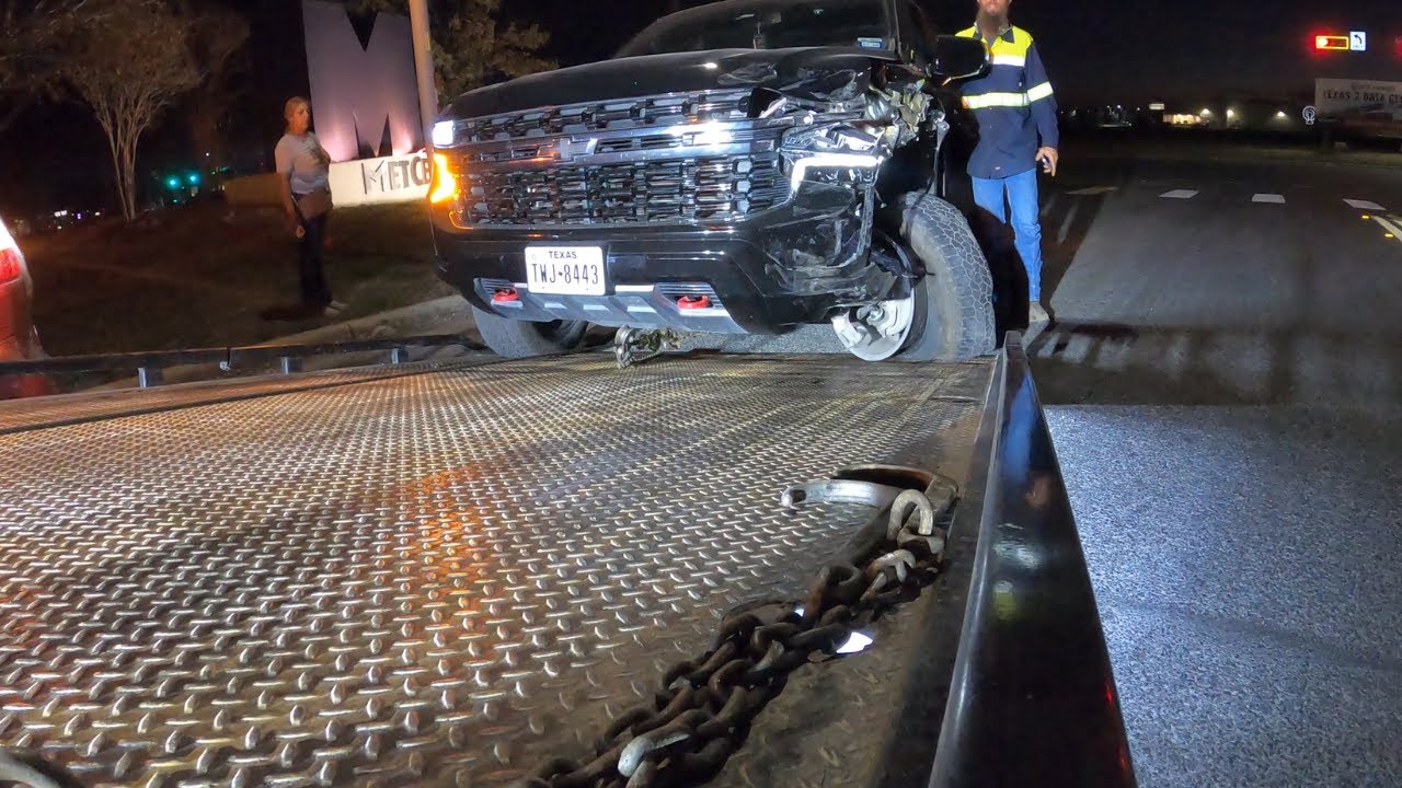 Accidente Vial|Grua en USA|Pudo Ser Peor.