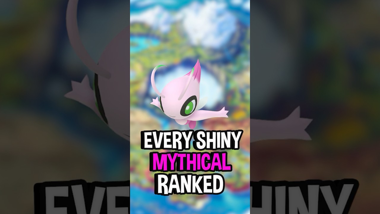 Ranking Every Shiny Mythical Pok&eacute;mon From Worst to Best!