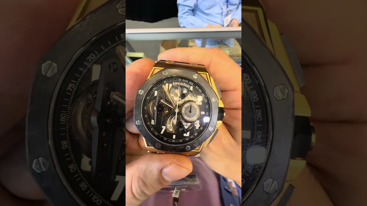 Audemars Piguet Royal Oak Offshore Tourbillon Chronograph в корпусе из розового золота