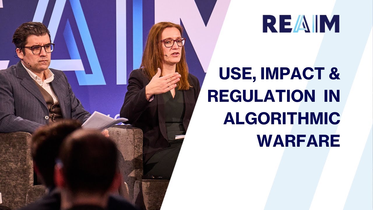 Breakout session: Realities of Algorithmic Warfare | REAIM 2023