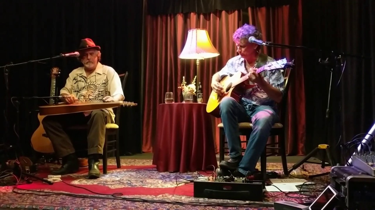 Ken Emerson & Jim Kimo West at Mighty Fine Guitars(2)