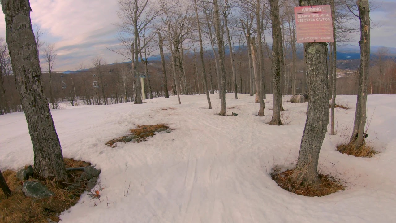 Stratton Spring Skiing | Top to Bottom Run