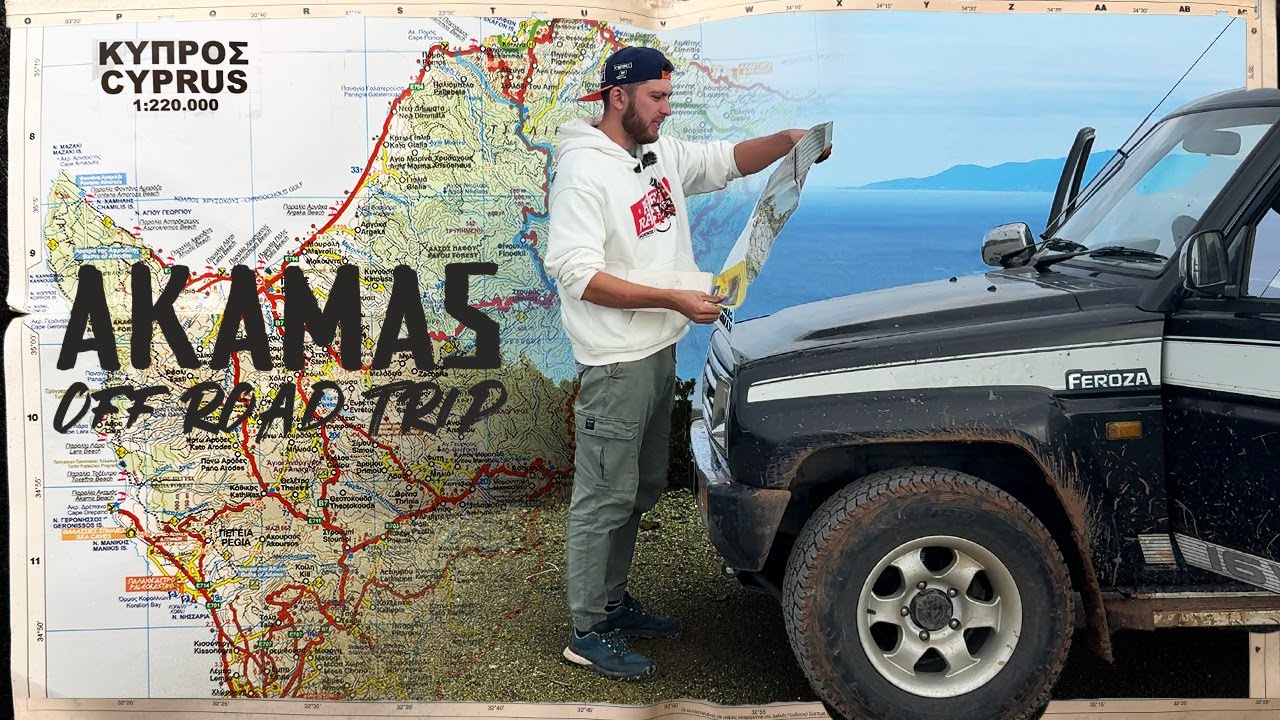 4x4 Akamas Road Trip / Вокруг Акамаса на внедорожнике / [ CY_VIBES ]