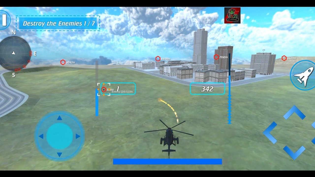 Helicopter Flying Pilot Rescue - Flying Pilot Games - Android Gameplay [QHD] - kingandroidgames.