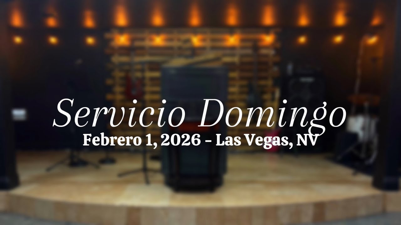 Servicio Domingo 02/01/2026