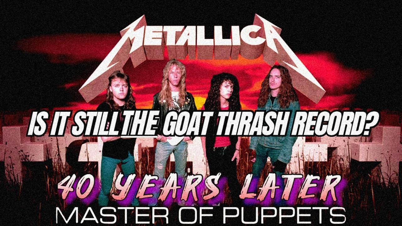 Metallica's Master of Puppets: 40 Years Later! #metallica 