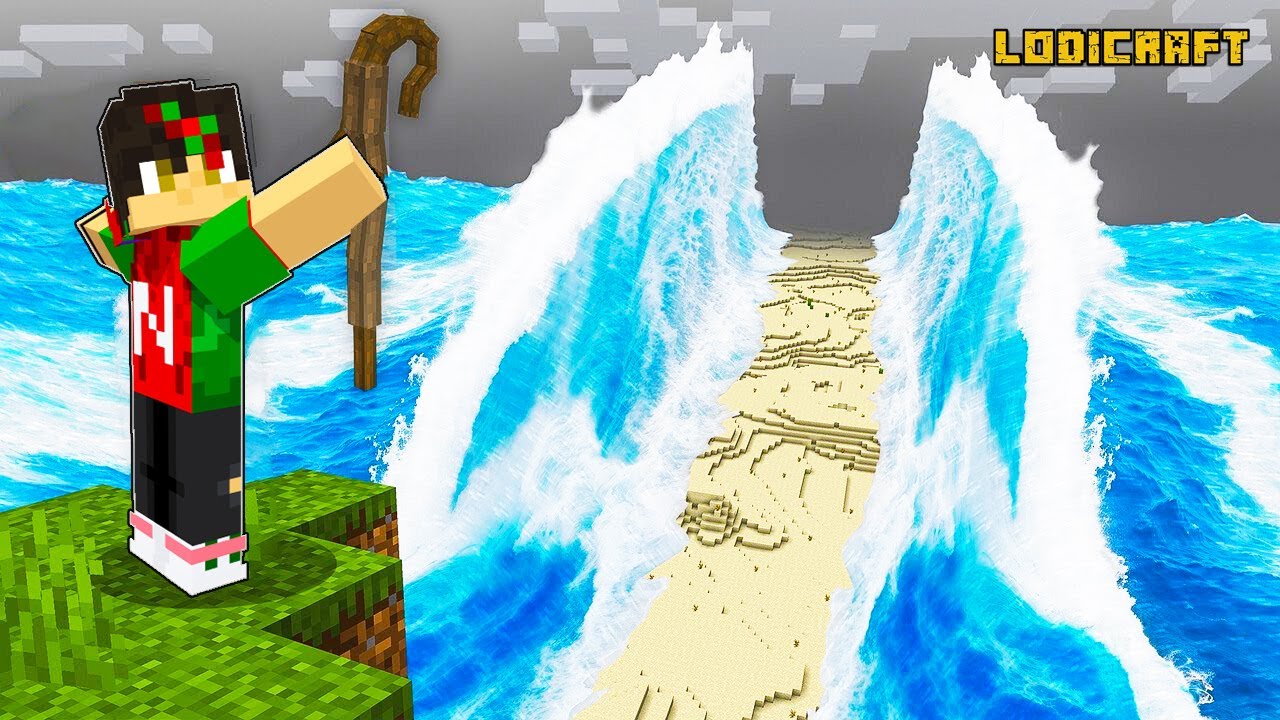 I Can Save The World as MOSES in Minecraft!