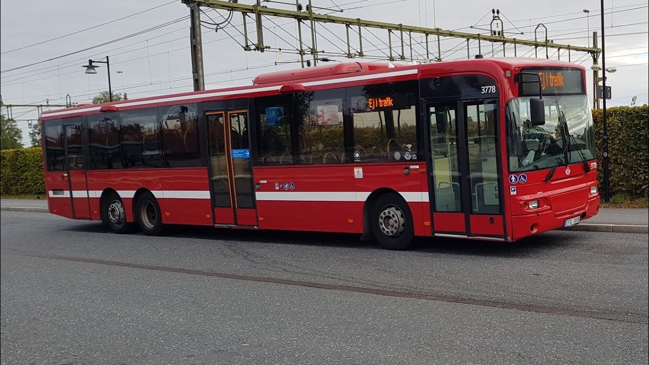 Linje 570 Märsta stn-Sigtuna busstation med Transdev 3778 (Volvo 8500 B12BLE)