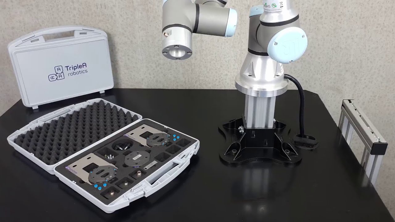 Automatic tool change for cobots - WINGMAN presentation video