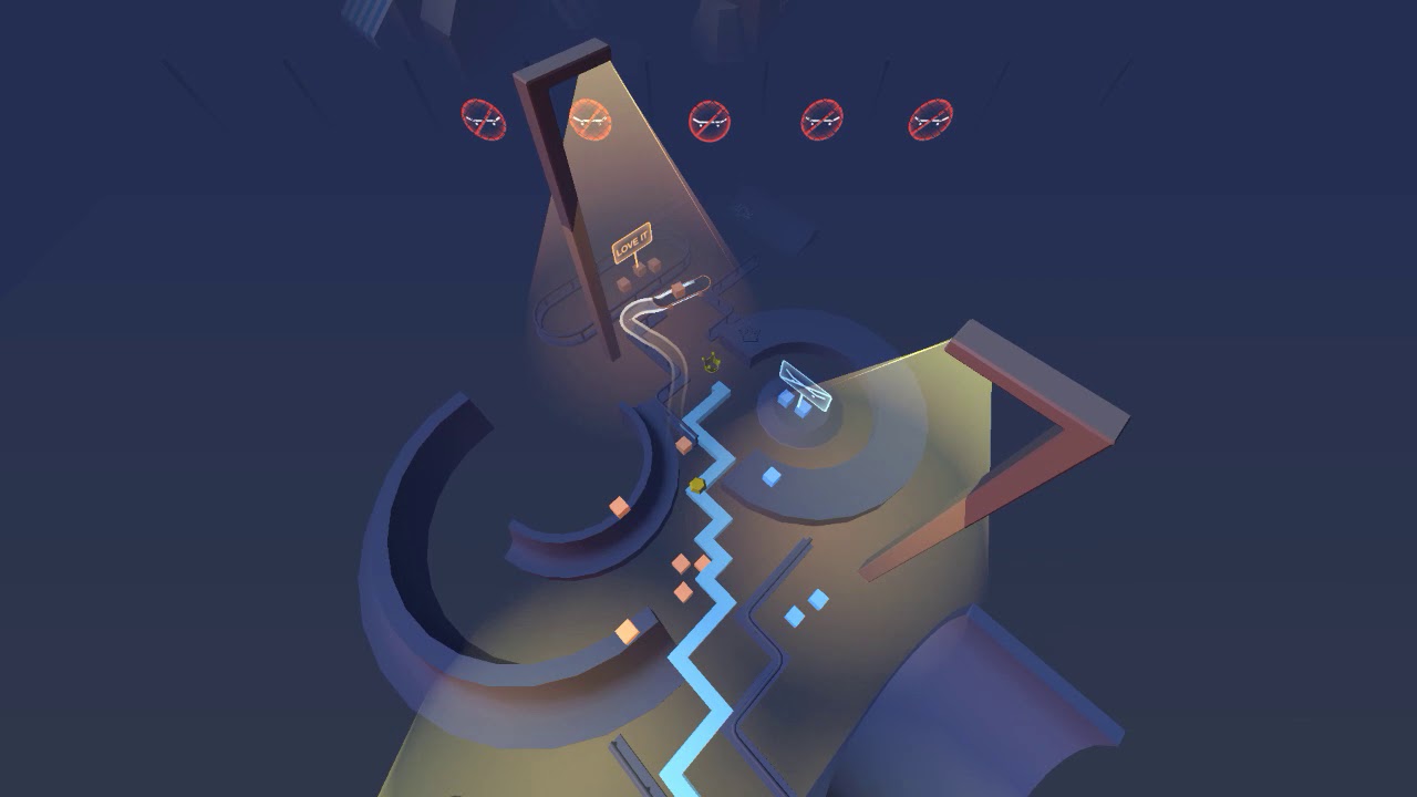 Dancing Line - The Alone: Floating Line