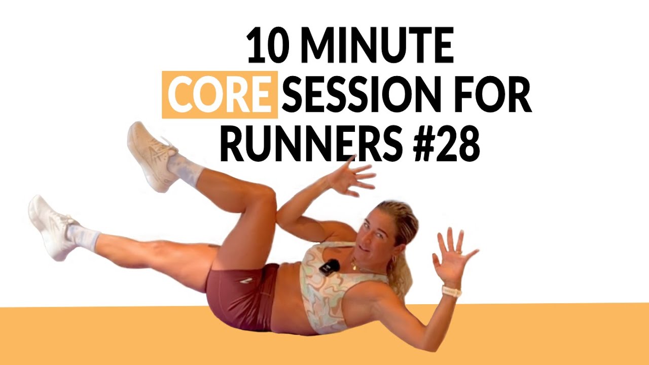 Pilates for runners - 10 min core strength session [Post run core strength #28]