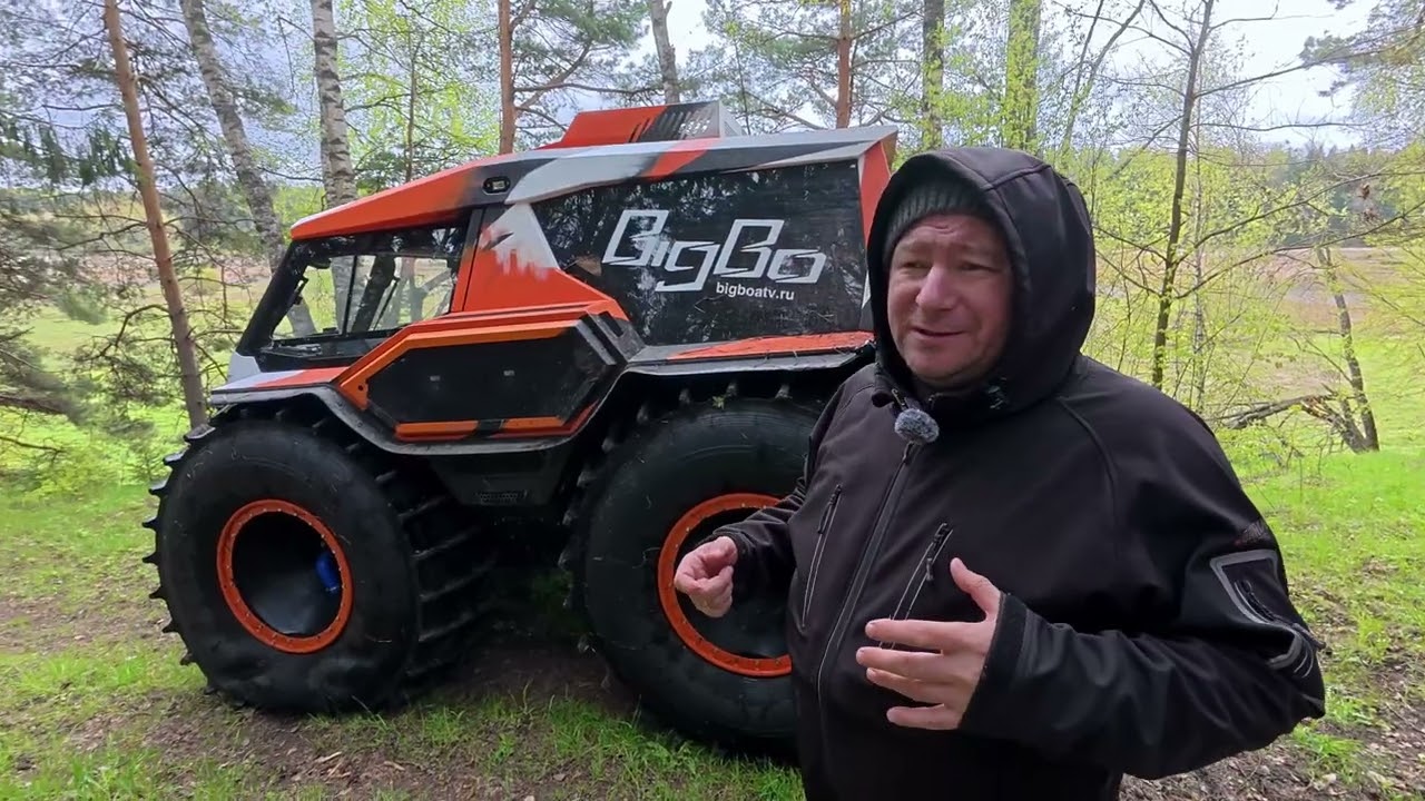 Вторая часть обзора вездехода BigBo новой генерации на канале &laquo;Герасим Мир Вездеходов&raquo;!