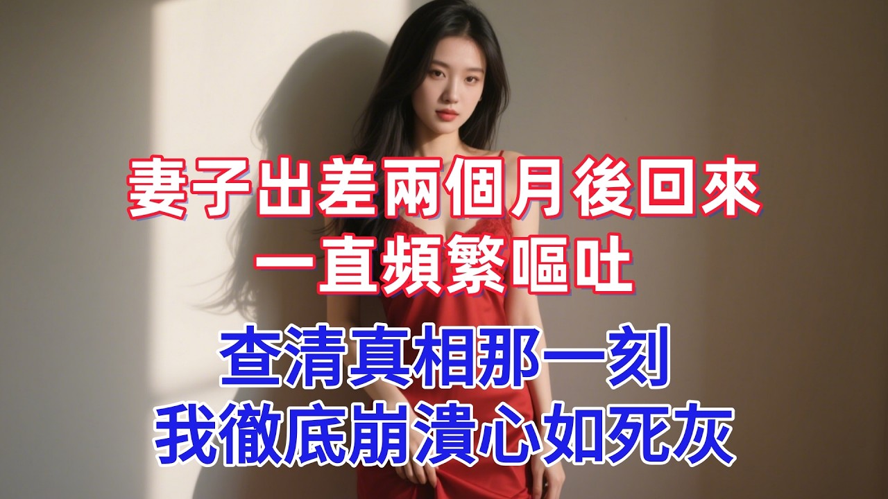 妻子出差兩個月後回來，一直頻繁嘔吐，查清真相那一刻，我徹底崩潰心如死灰