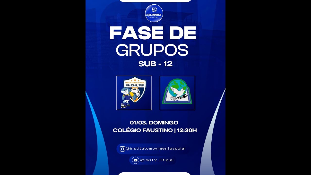 𝐒𝐄𝐌𝐄𝐀𝐑🆚𝐏𝐀𝐑𝐀 𝐓𝐎𝐃𝐎𝐒(𝐓𝐀𝐂̧𝐀 𝐅𝐎𝐑𝐓𝐀𝐋𝐄𝐙𝐀 𝐃𝐄 𝐅𝐔𝐓𝐒𝐀𝐋/𝐒𝐔𝐁𝟏𝟐)