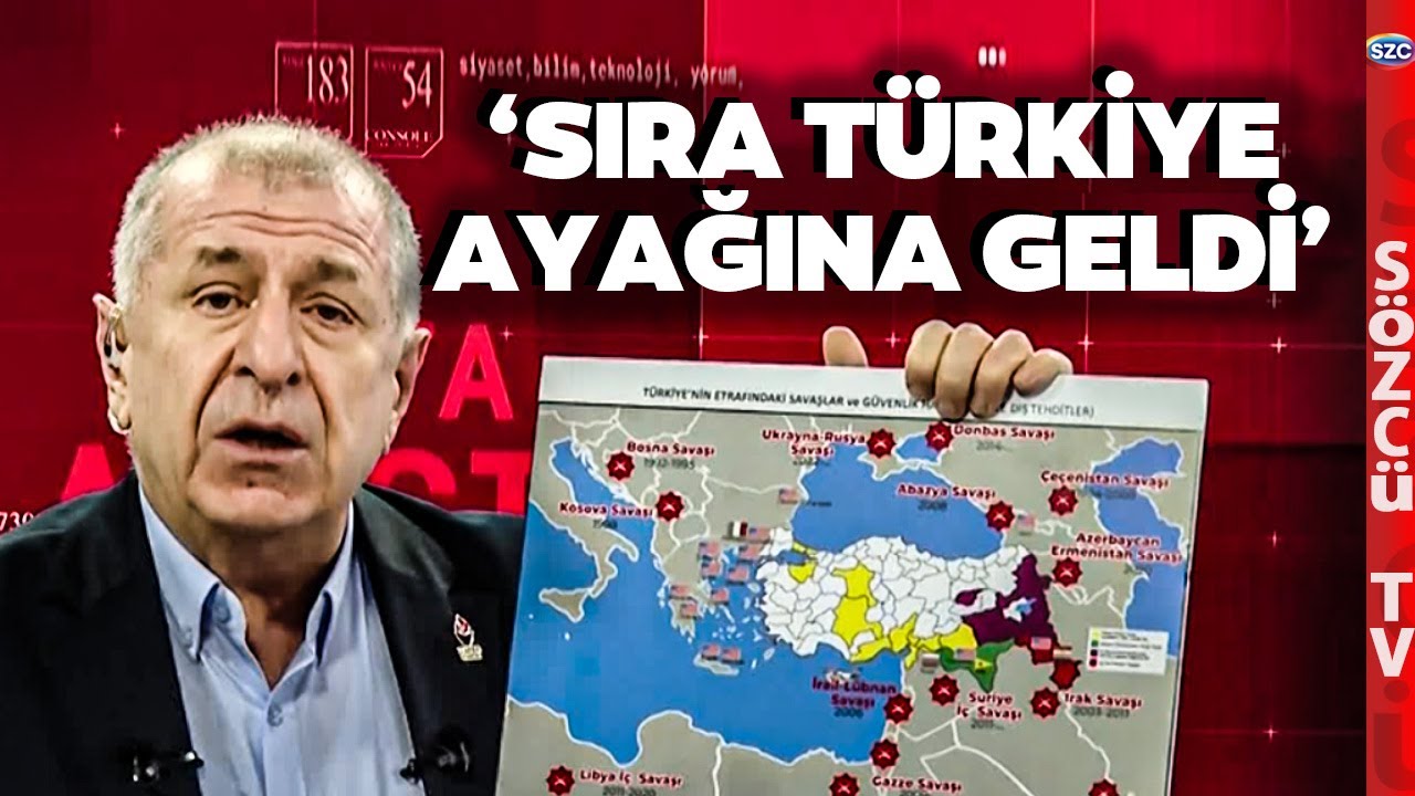 'Irak, Suriye'de Kuruldu Sıra Türkiye'ye Geldi' Ümit Özdağ O Tehlikeyi Böyle Anlattı!