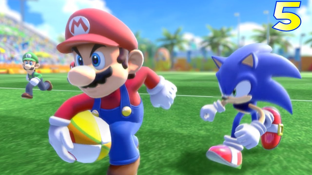 Mario & Sonic at the Rio 2016 Olympic Games Wii U 100% Playthrough Part 5