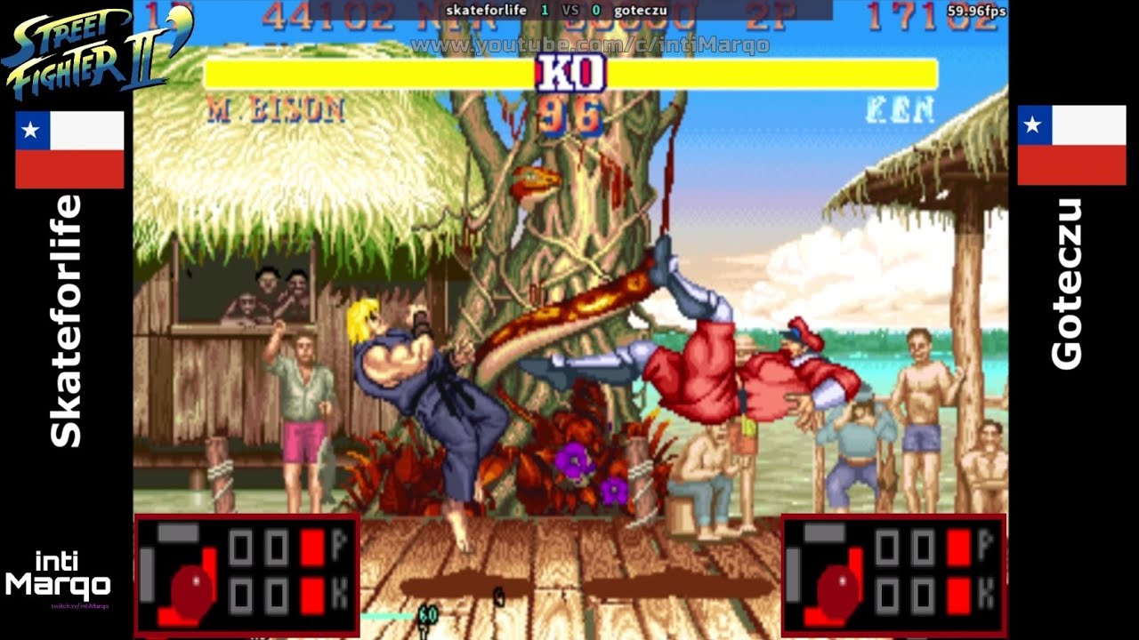 SF2CE - skateforlife VS goteczu - Street Fighter II' Champion Edition - 𝐖𝐈𝐓𝐇 𝐈𝐍𝐏𝐔𝐓𝐒 - FIGHTCADE
