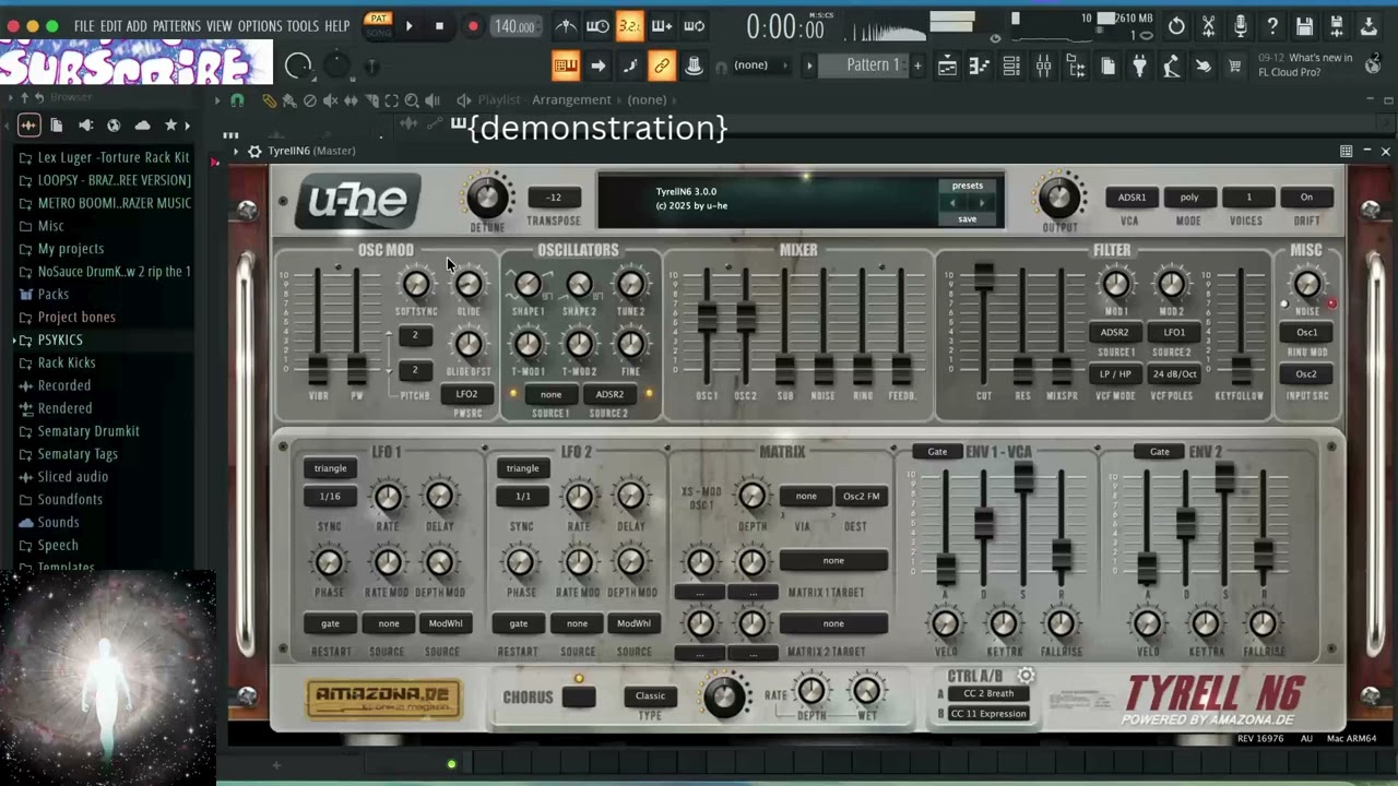 How To Make The Sematary Bass And Lead Sound On tyreLL96 {free plugin}