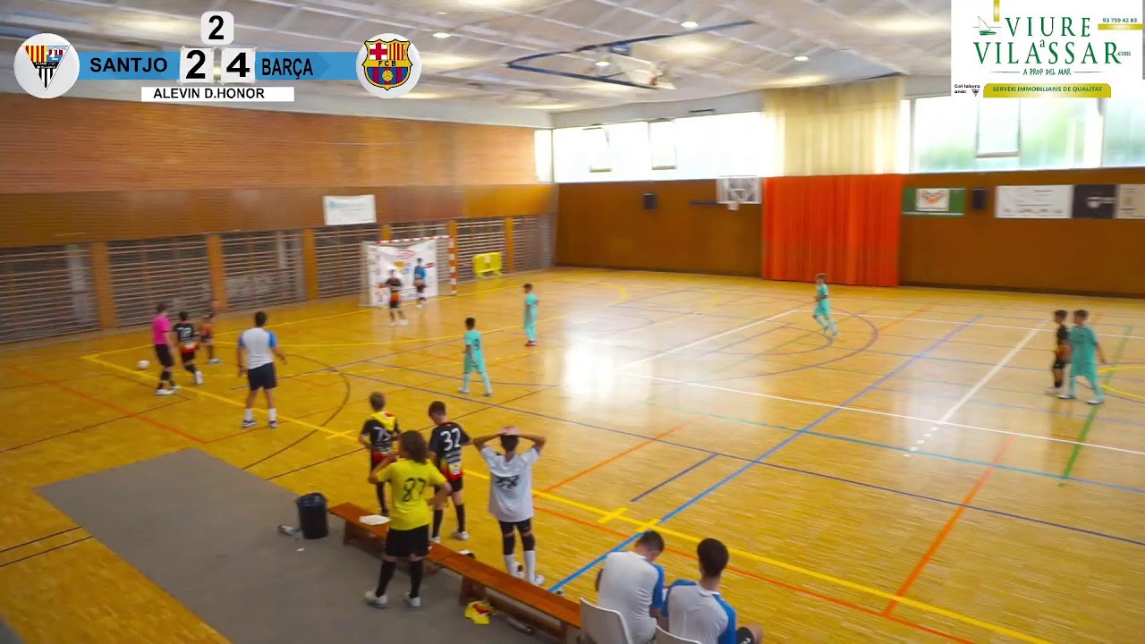 CEFS SANT JOAN DE VILASSAR -BARÇA FUTSAL ( D.HONOR ALEVIN )