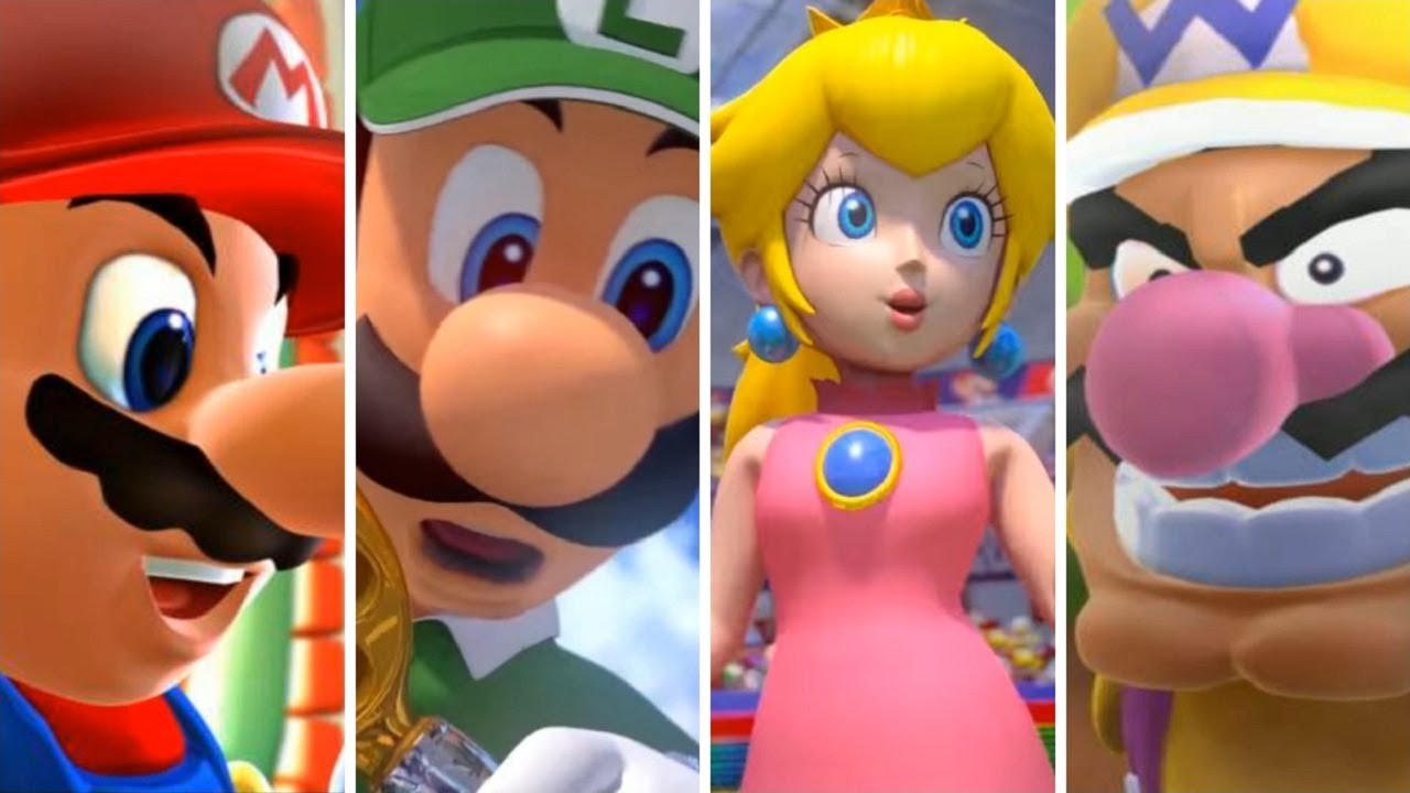 Super Mario Tennis - All Intros (2000-2021)