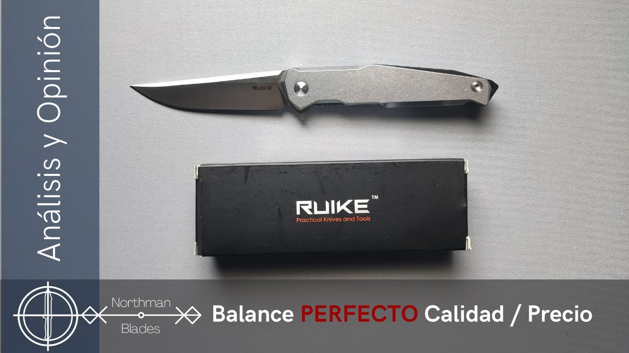 Navaja Ruike P108-SF | Una excelente opción de navaja EDC aún en 2022.