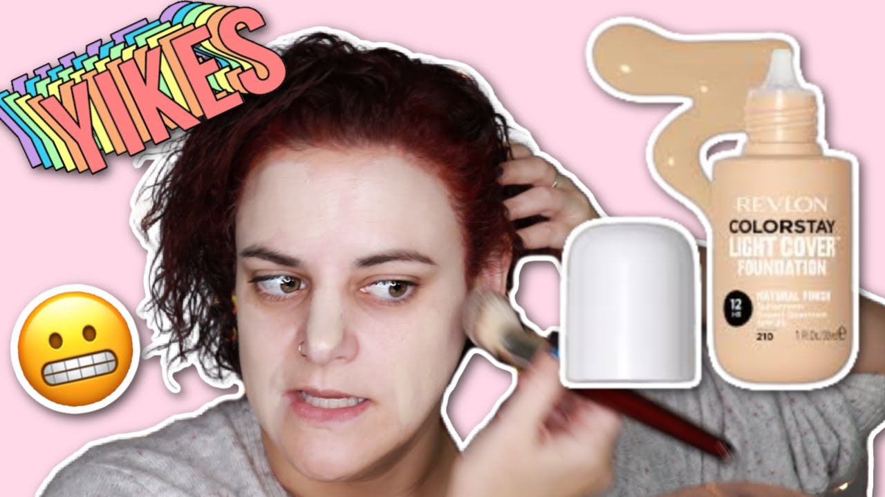 NEW DRUGSTORE MAKEUP | REVLON Colorstay LIGHT COVER Foundation