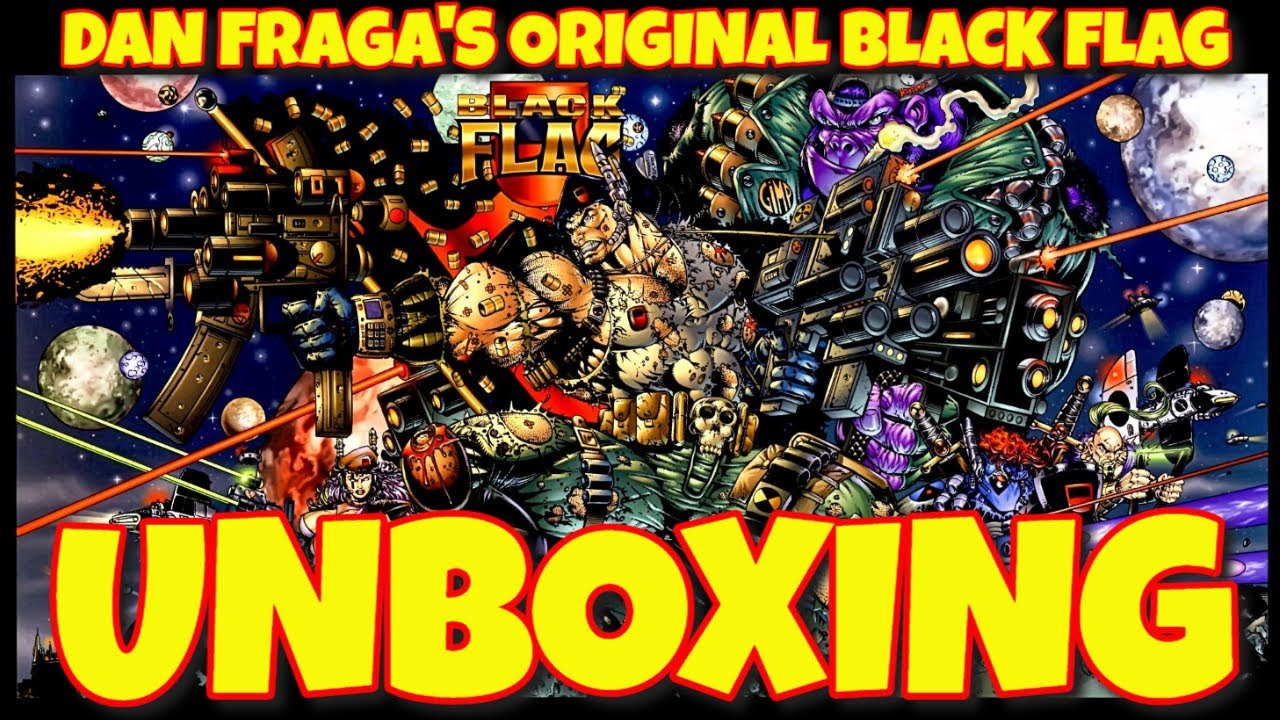 Dan Fraga's Original Black Flag Unboxing