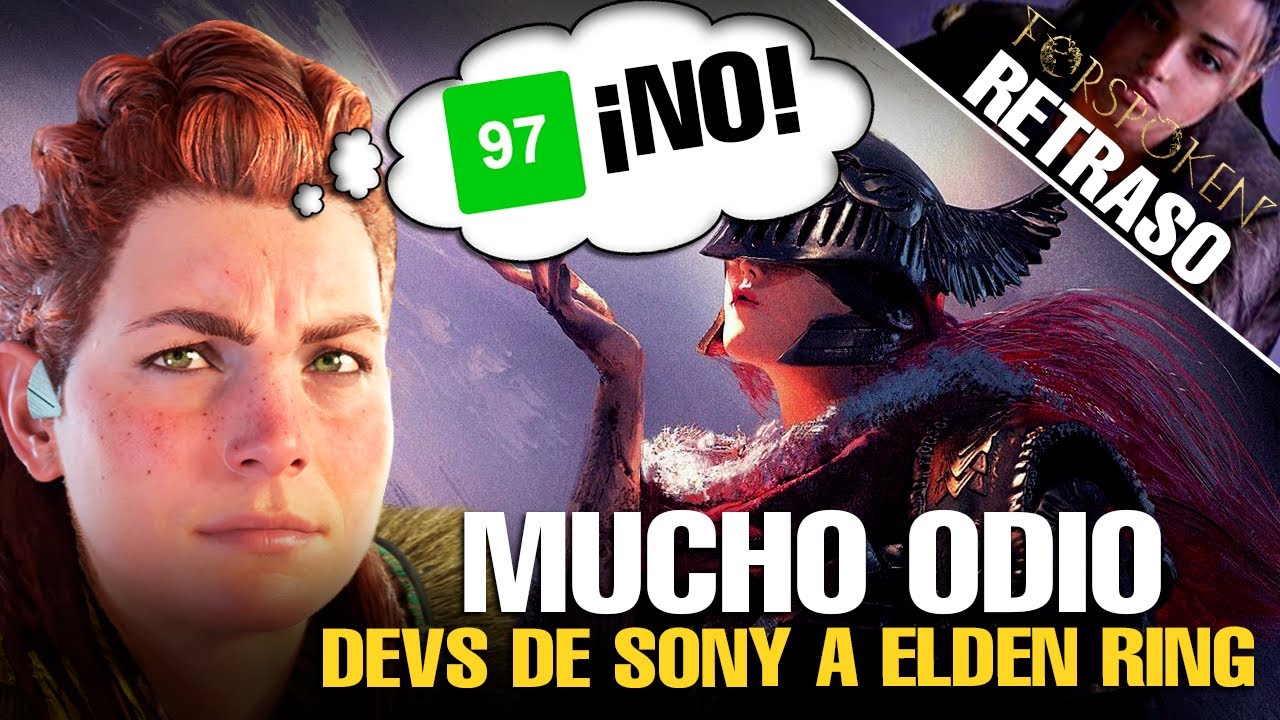 ¡SE HA LIADO! DEVS de SONY y UBISOFT ATACAN a ELDEN RING 🔥 FORSPOKEN se RETRASA ¿Square en Apuros?